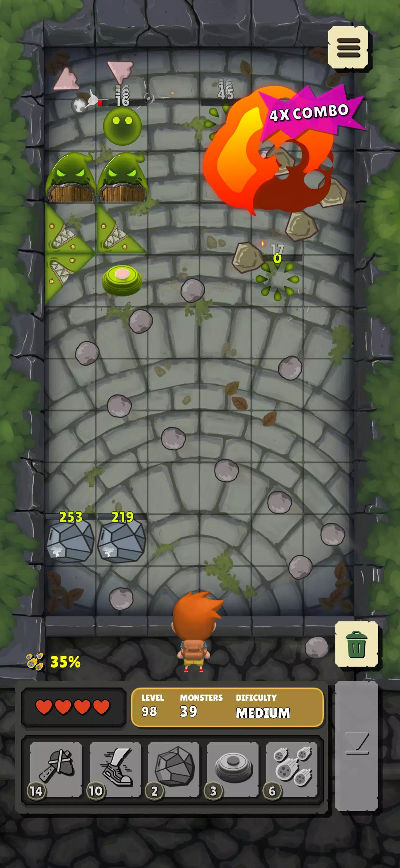 Haunted Bricks ภาพหน้าจอ 0
