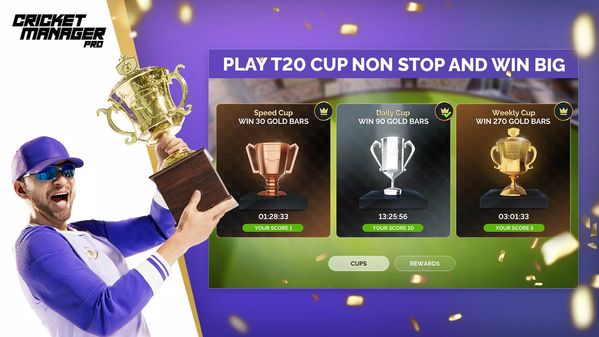 Cricket Manager Pro 2023 স্ক্রিনশট 1