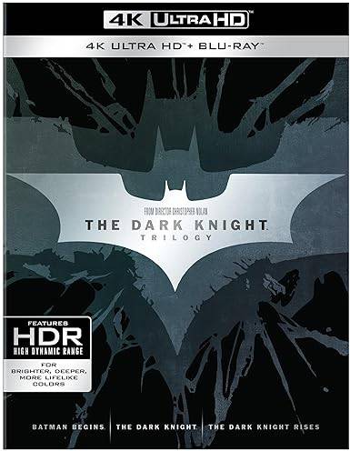 The Dark Knight Trilogy 4k Uhd + Blu-ray