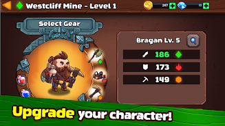 Mine Quest 2: RPG Mining Game Ảnh chụp màn hình 2