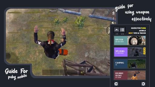 Guide For PUBG Mobile Guide Capture d'écran 1
