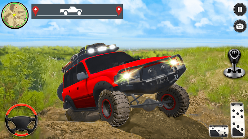 4x4 Turbo Jeep Racing Mania Скриншот 0