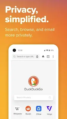 DuckDuckGo Private Browser Screenshot 0