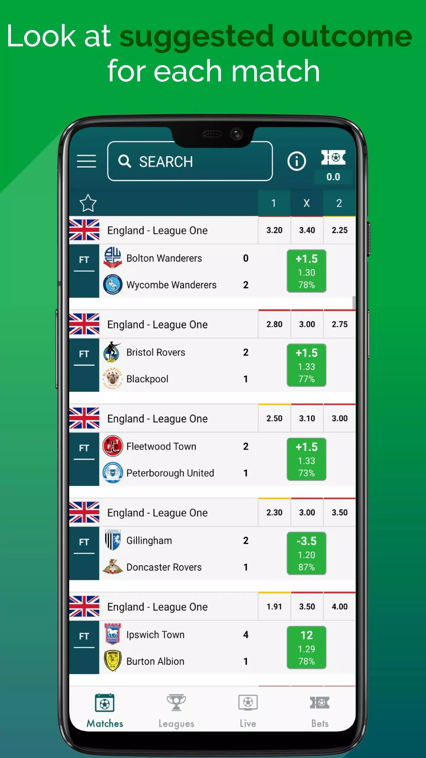 BetMines Betting Predictions स्क्रीनशॉट 0