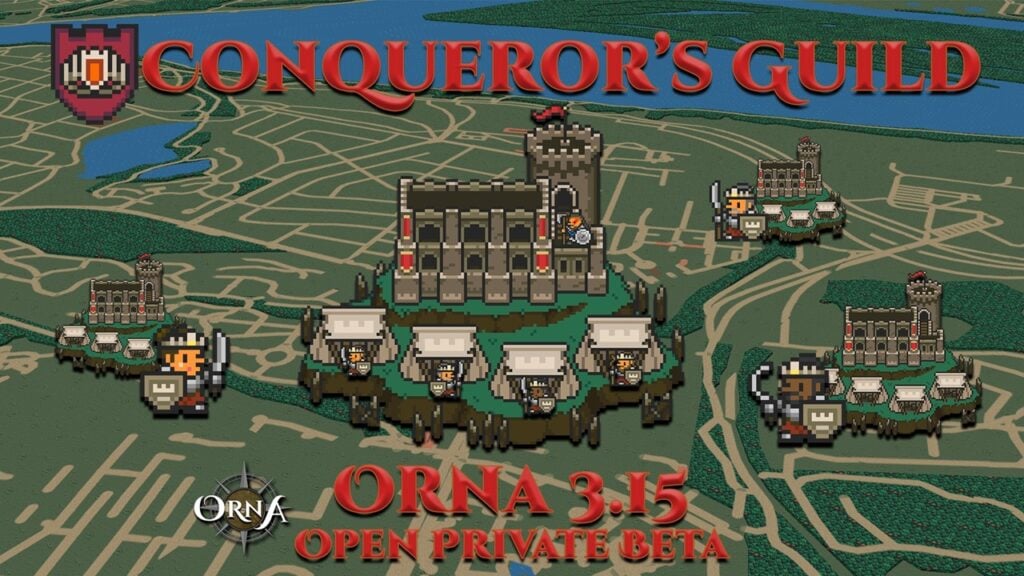 귀하의 잔디 IRL을 주장하십시오! Orna: GPS MMORPG에 PvP 전투를 위한 정복자 길드 추가