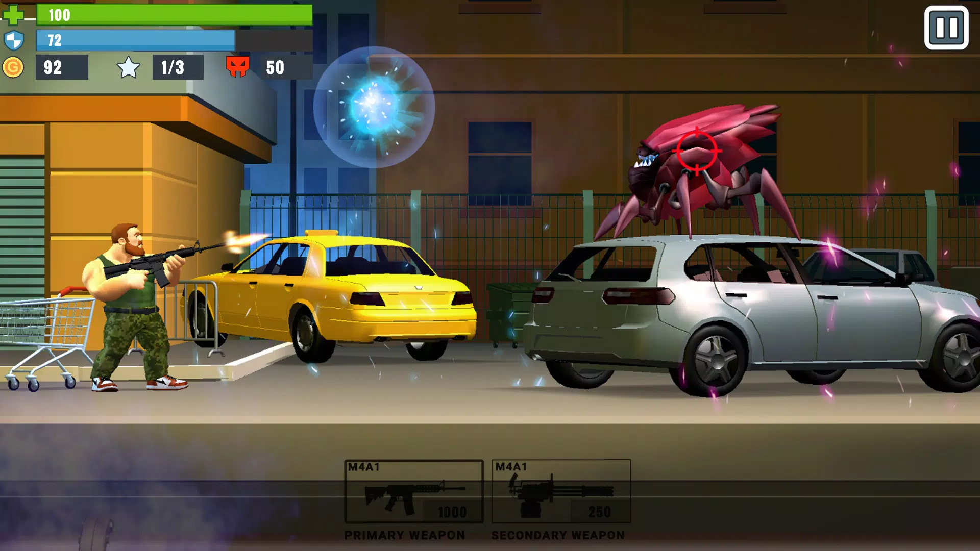 Metal Brother. 2D Offline Game Captura de tela 2