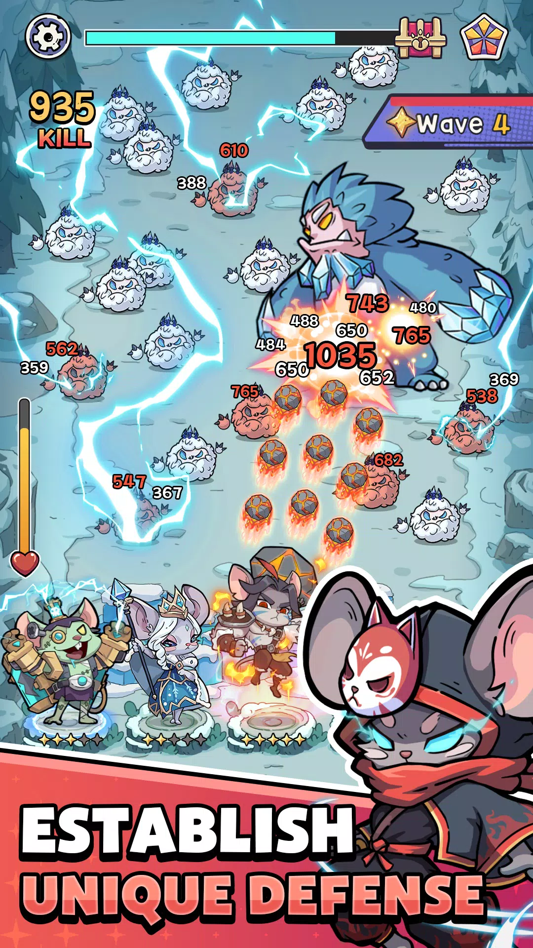 Mouse Rush ภาพหน้าจอ 0
