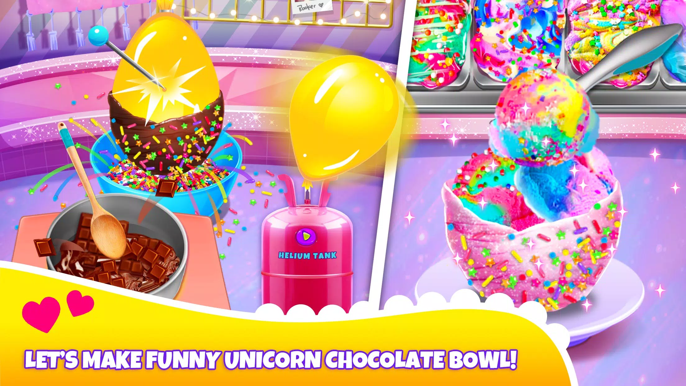 Girl Games: Unicorn Cooking應用截圖第3張