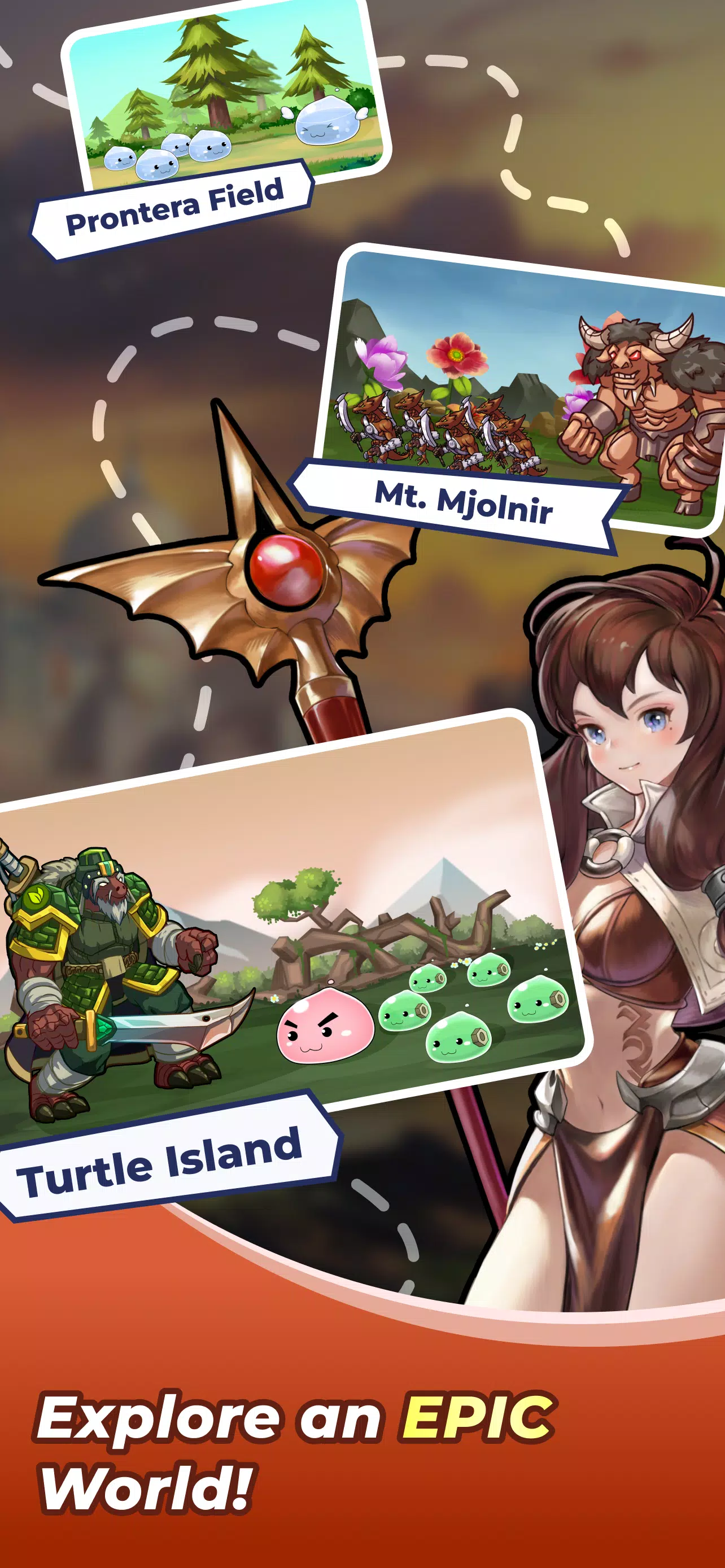Midgard Heroes: Ragnarok Idle স্ক্রিনশট 1