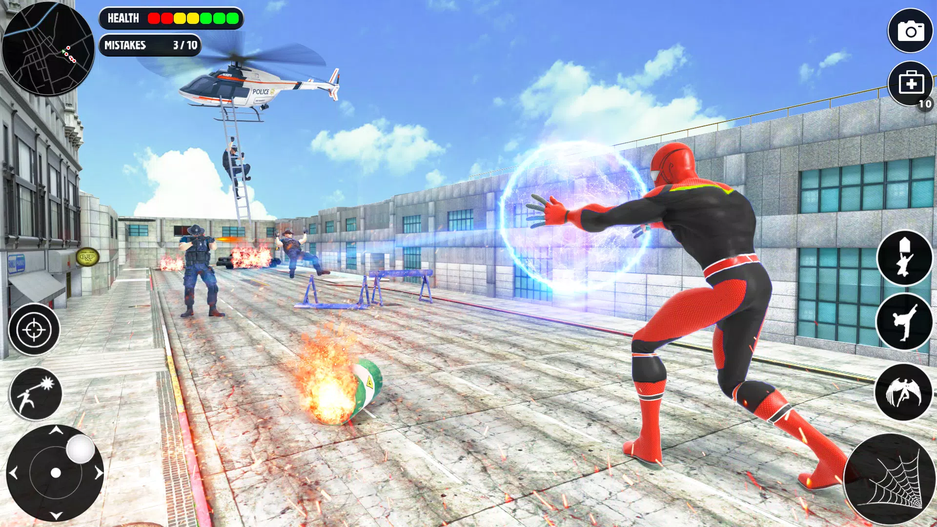 Spider Fighting Man Hero Games应用截图第1张