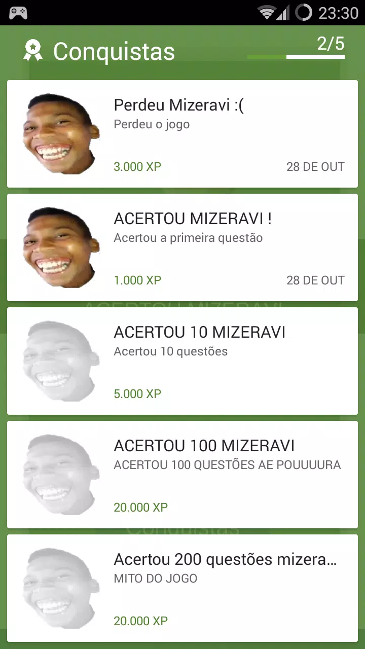 Mizeravi Matemática Quiz應用截圖第3張