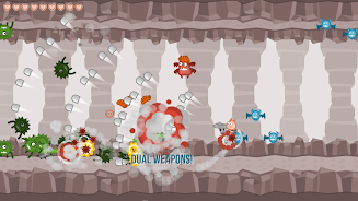 Cave Blast: Jetpack Shooter Schermafbeelding 1