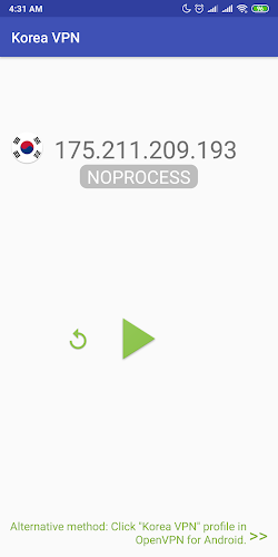 Korea VPN - Plugin for OpenVPN Ekran Görüntüsü 2