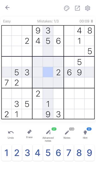 Sudoku - Classic Sudoku Puzzle Mod應用截圖第3張