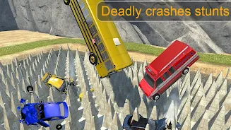 Beam Drive Crash Death Stair C Tangkapan skrin 1