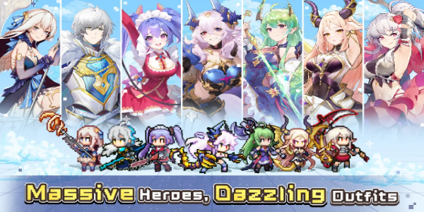 Zero to Hero: Pixel Saga Capture d'écran 1