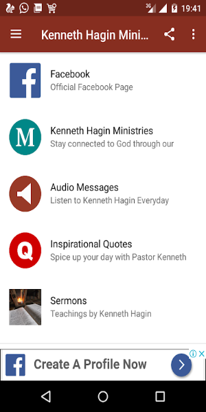 Kenneth Hagin Ministries Captura de pantalla 2