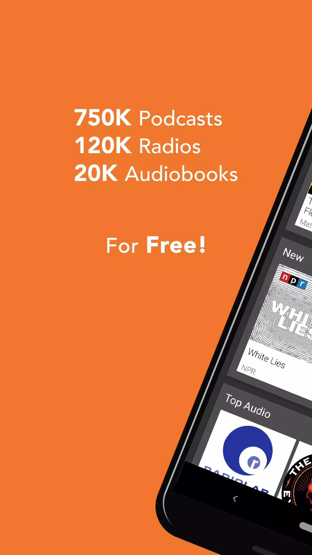 Podcast Addict Zrzut ekranu 0