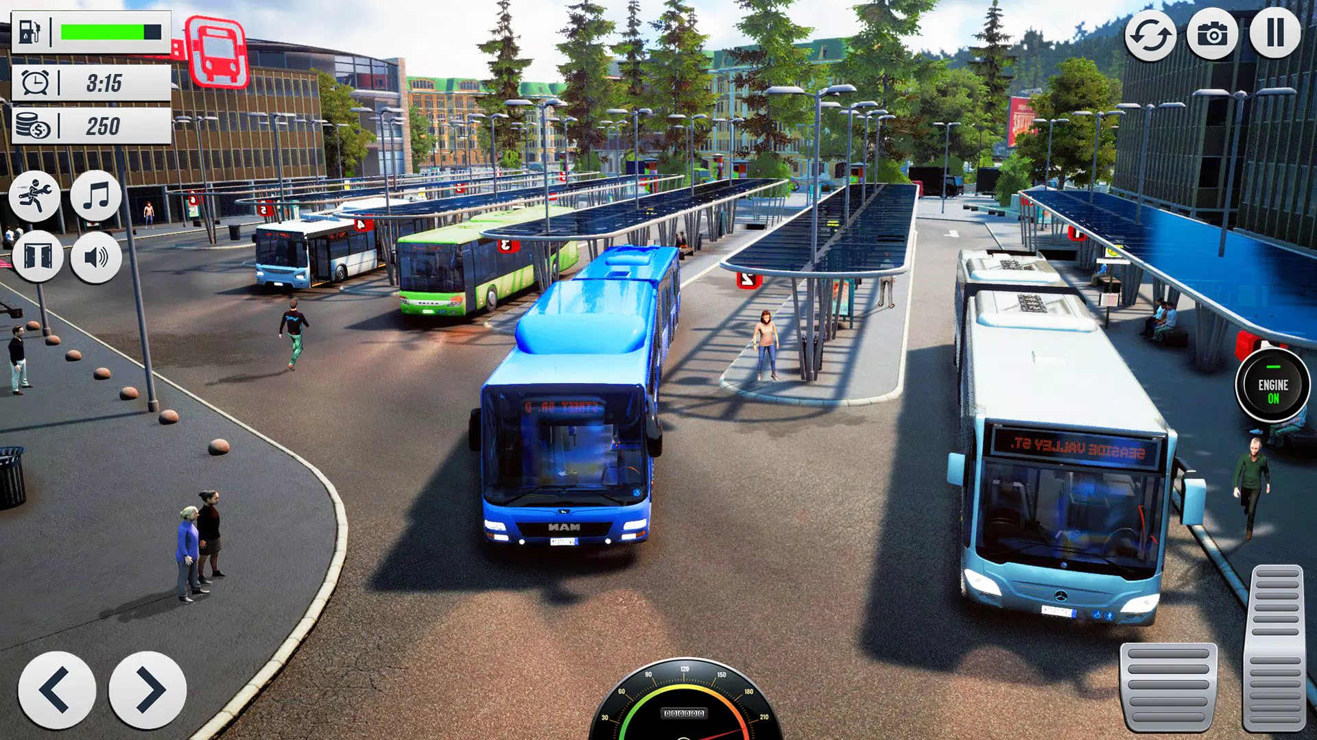 Schermata Highway Bus Driving Simulator 1
