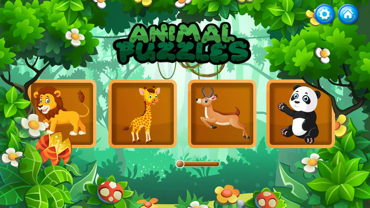 Kids Puzzles - Safari Puzzles Tangkapan skrin 0