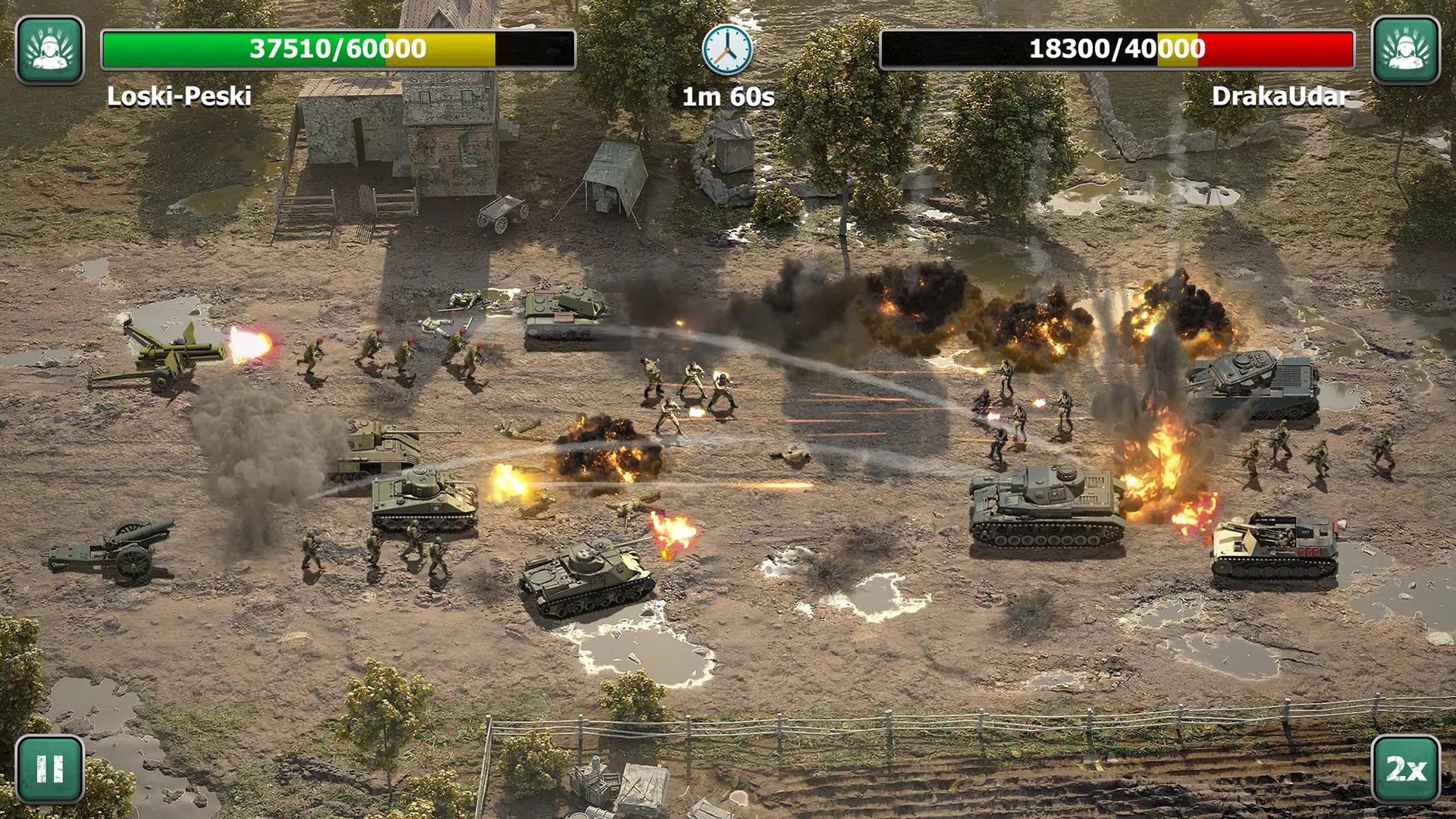 Heroes of War 스크린샷 3