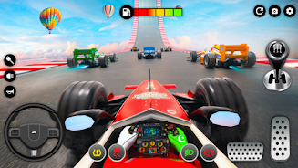 Formula Car Racing: Mega Ramp Screenshot 1