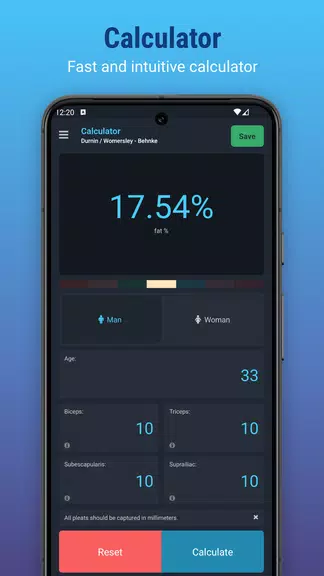 Plixi - Fat calculator 스크린샷 0