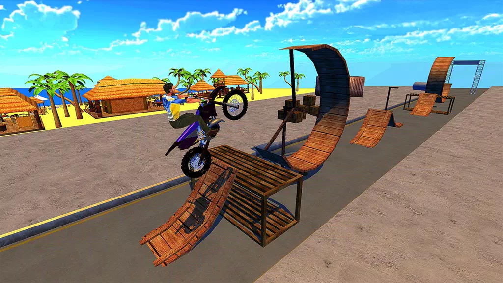 Racing Bike Stunts & Ramp Riding应用截图第0张