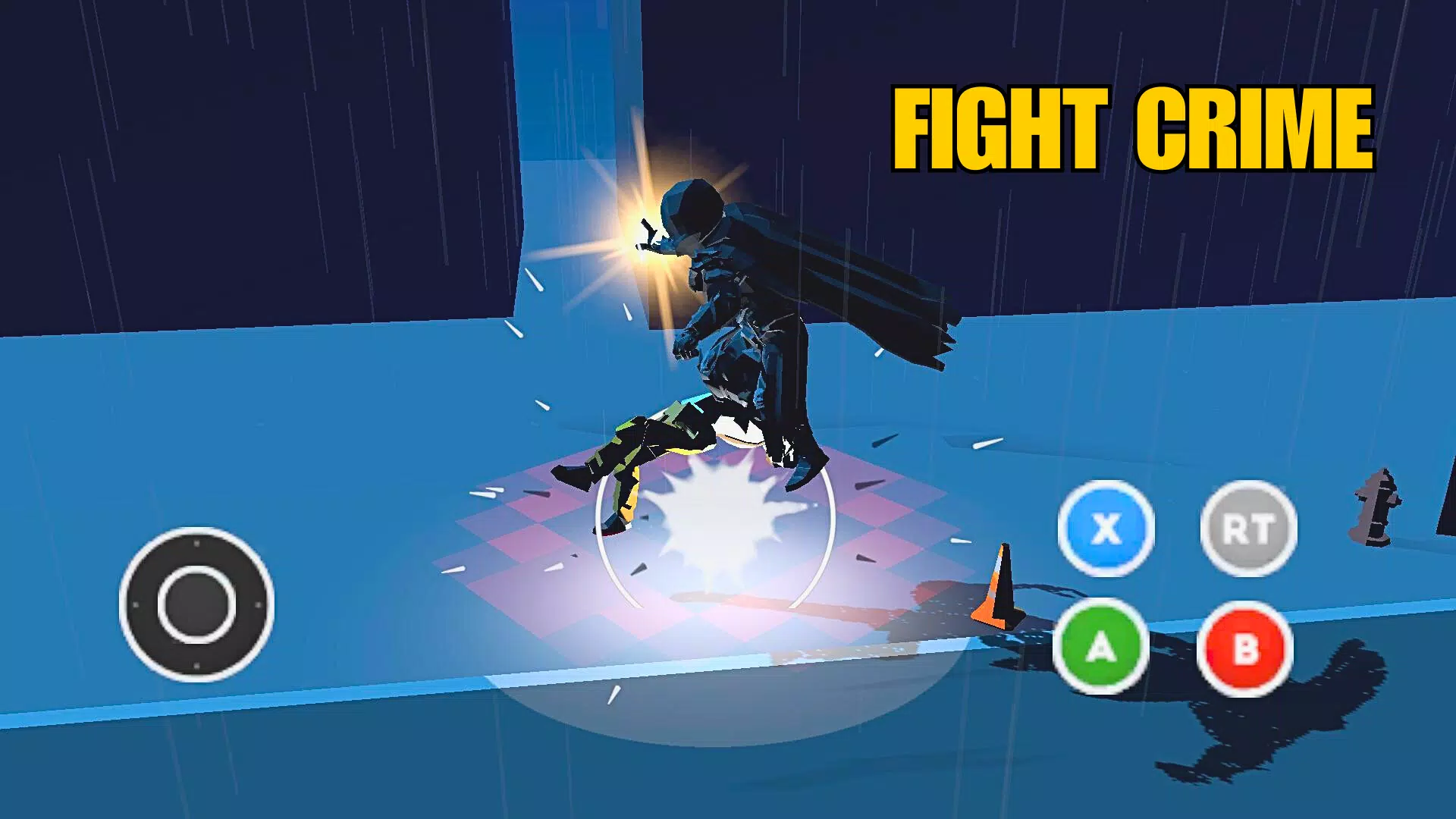 Bat Revenge Hero Crime Fighter Ekran Görüntüsü 0