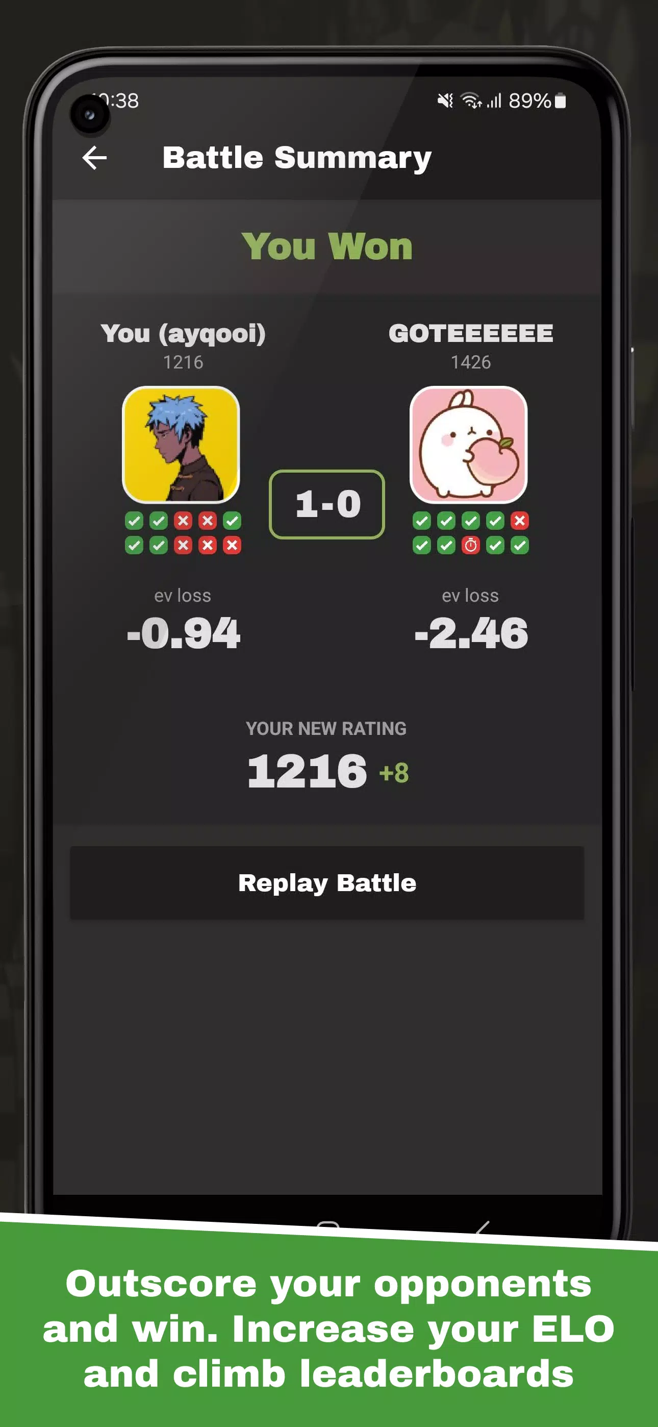 GTO Battle+ Tangkapan skrin 2