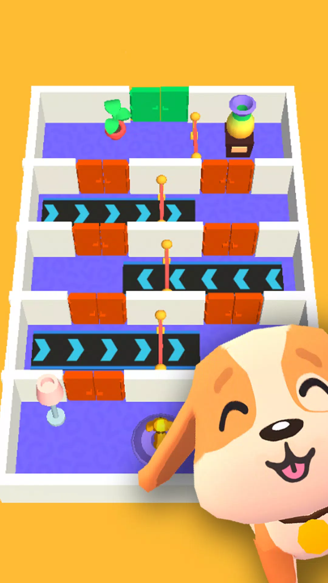 Dog Escape ဖန်သားပြင်ဓာတ်ပုံ 0