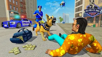 US Police Dog Crime Chase Game应用截图第1张