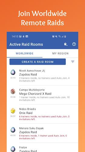 PokeRaid - Worldwide Remote Ra Capture d'écran 0