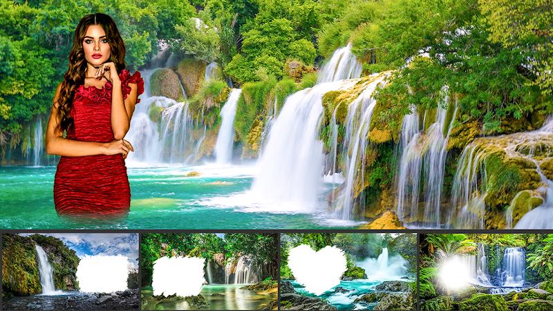 Waterfall Photo Editor frame Ekran Görüntüsü 1