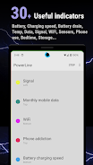 PowerLine: status bar meters ภาพหน้าจอ 1