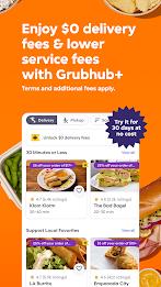 Grubhub: Food Delivery स्क्रीनशॉट 3