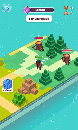 Craft Valley - Building Game スクリーンショット 1