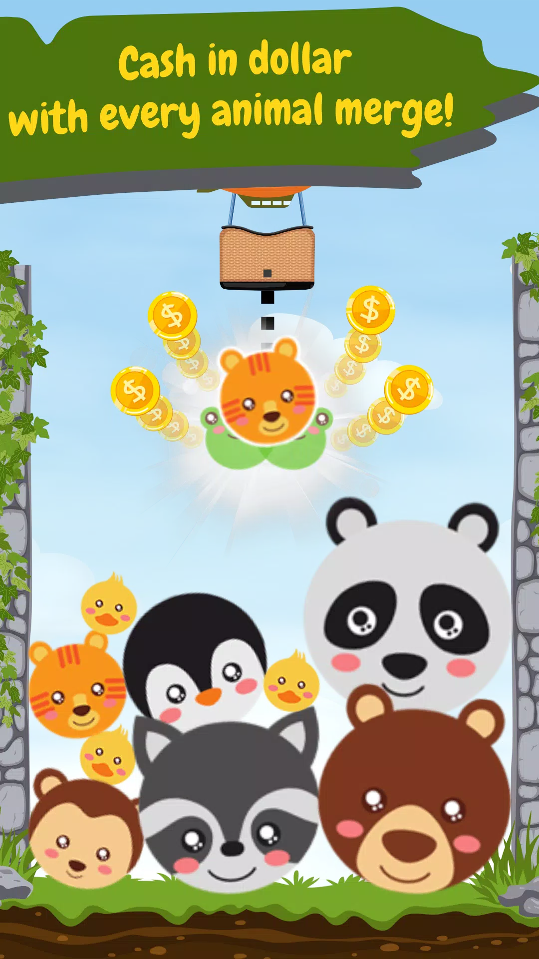 animal drop merge Tangkapan skrin 1