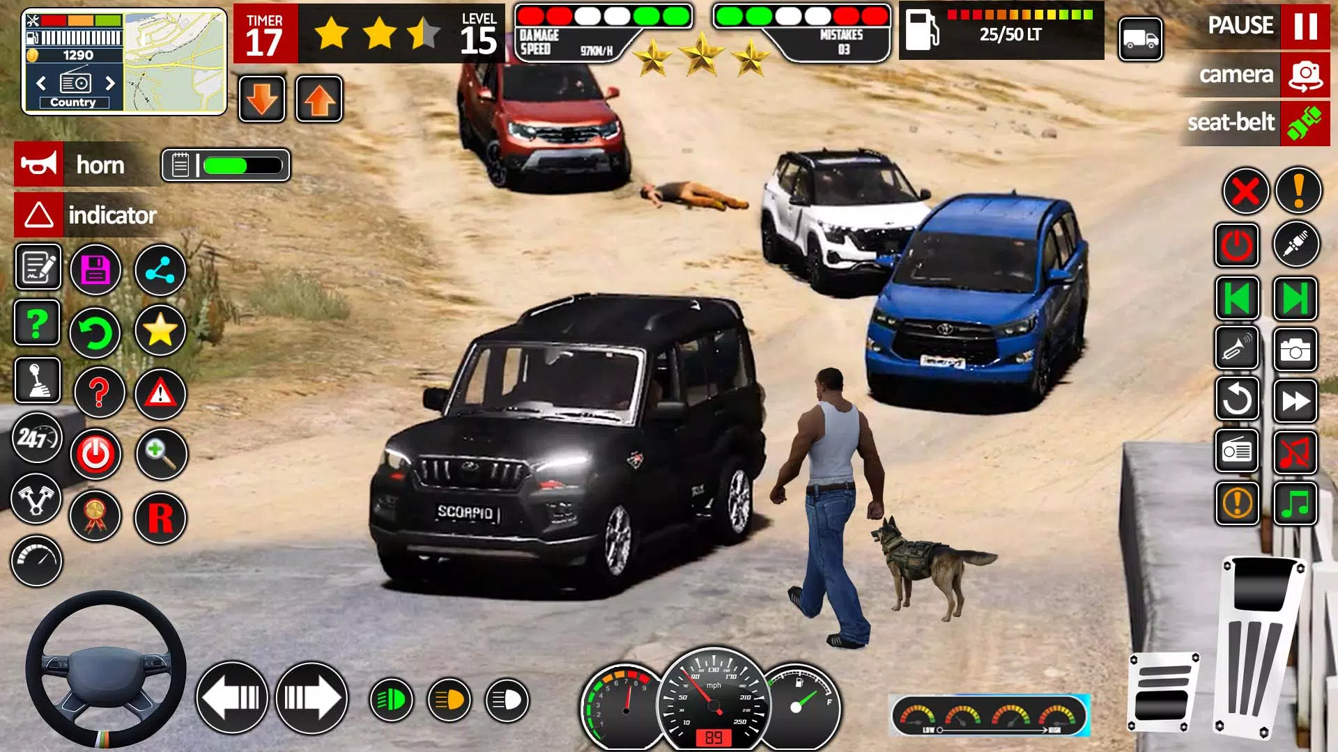 Prado Car Parking Game स्क्रीनशॉट 2