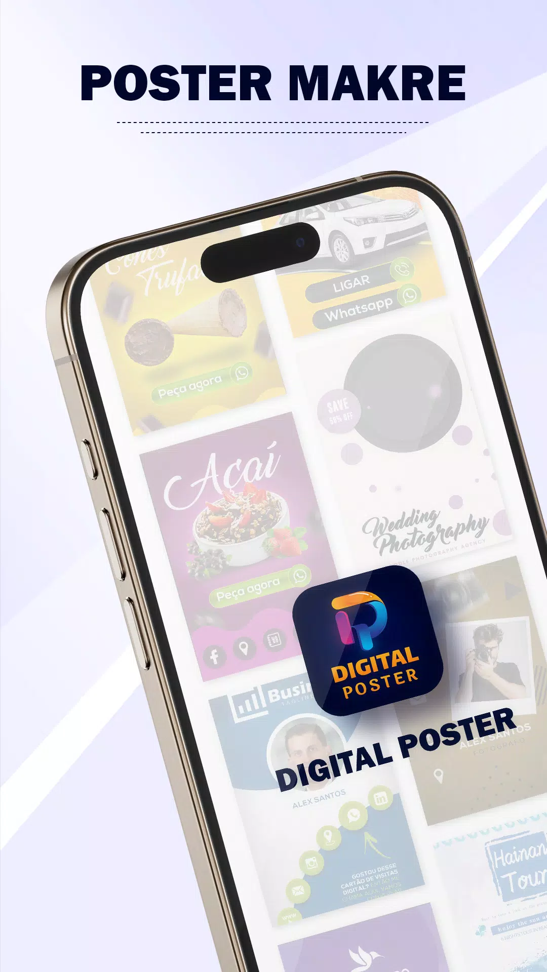 Digital Poster Maker स्क्रीनशॉट 1