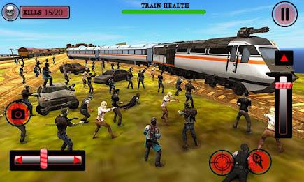 US Army Train Zombie Shooting स्क्रीनशॉट 2