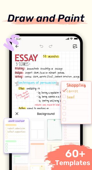 EasyNotes:メモ、ノート、めも、メモ 帳、メモアプリ スクリーンショット 3