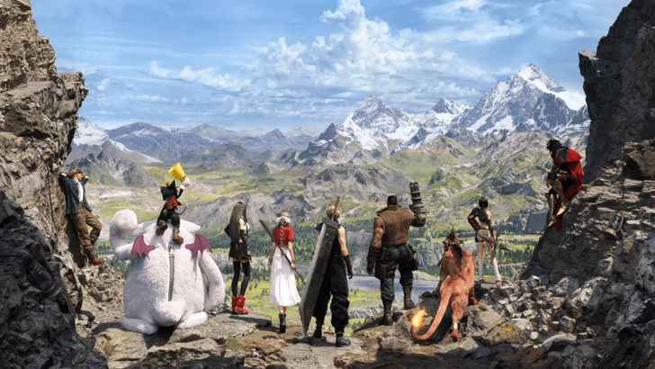 Watak Final Fantasy panas dengan tujuan kerana garis sederhana