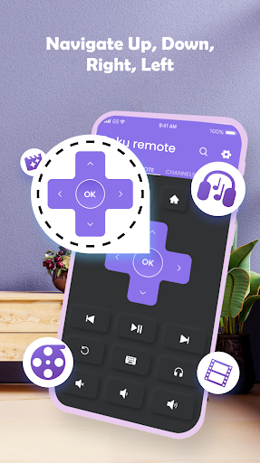 Schermata Remote Control for Roku TVs 1