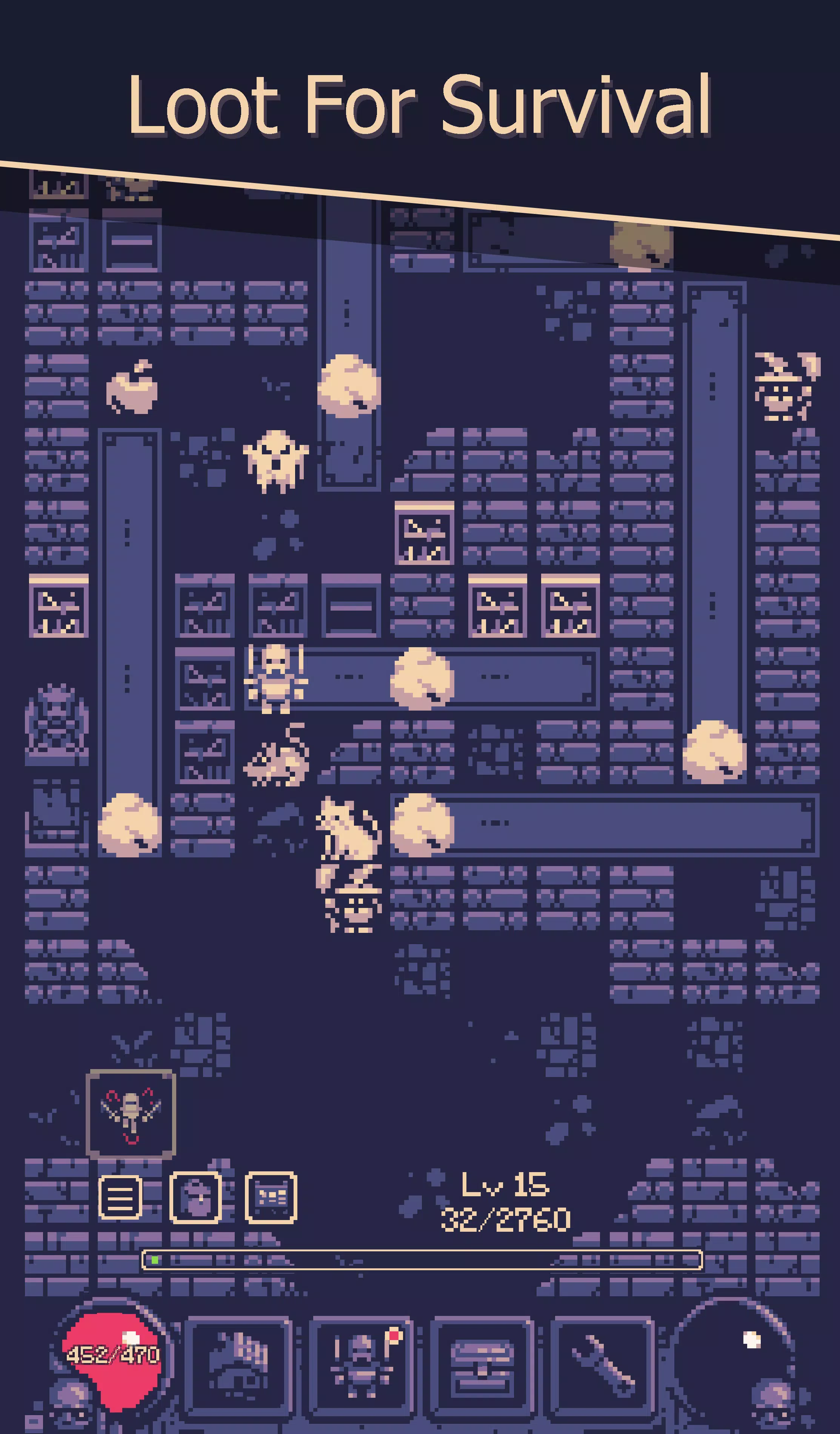 OneBit Adventure (Roguelike)應用截圖第1張