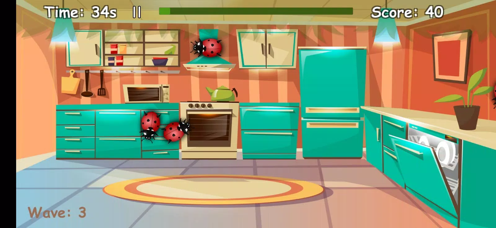 bug smash game Schermafbeelding 2