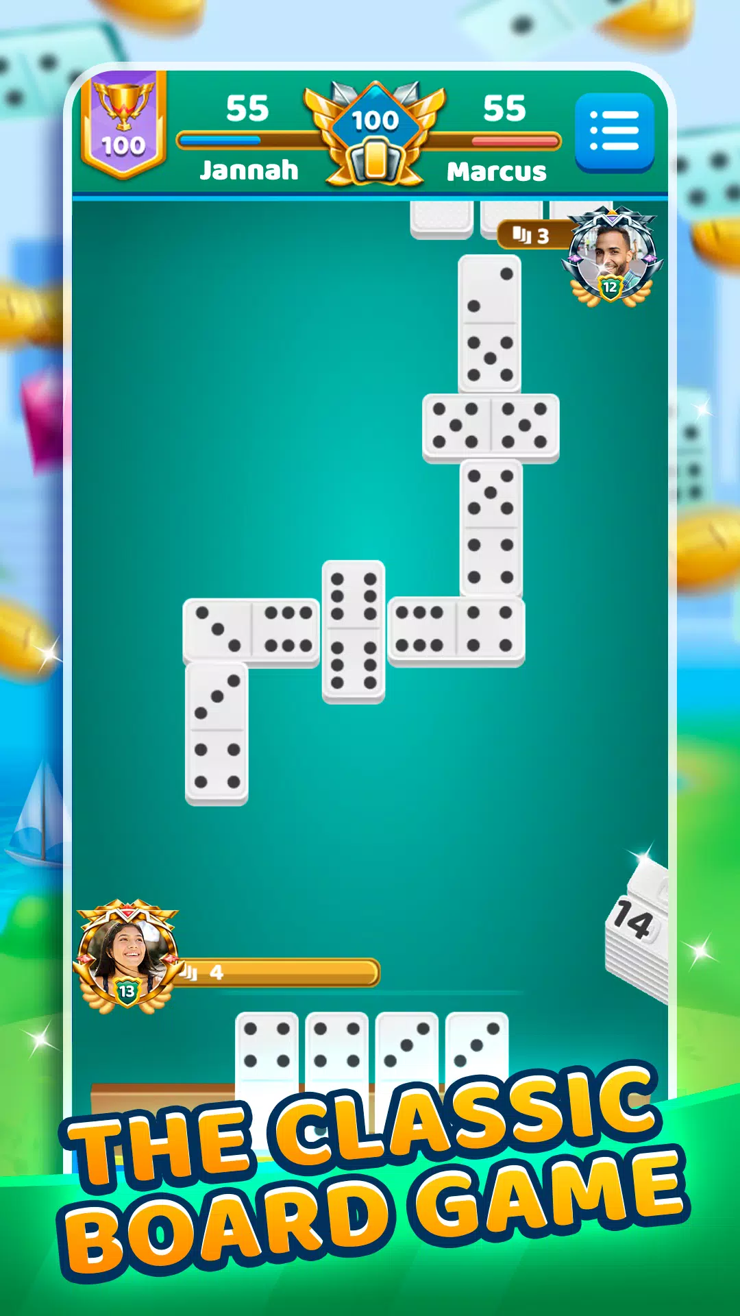Dominoes Battle Capture d'écran 0