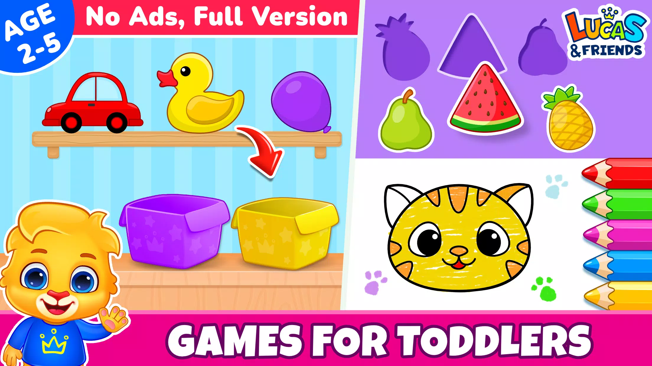 Kids Toddler & Preschool Games應用截圖第0張