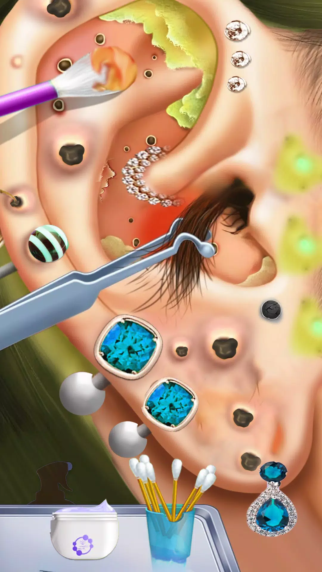 Ear Salon ASMR Doctor Game スクリーンショット 3