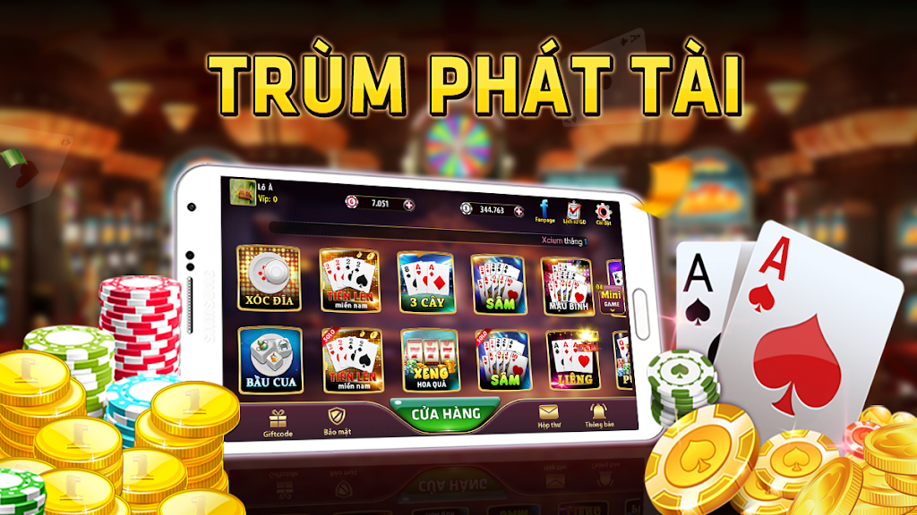 Xèng club -Game bai doi thuong-danh bai doi thuong スクリーンショット 0